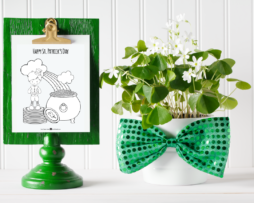 Boy St Patricks Day Coloring Page