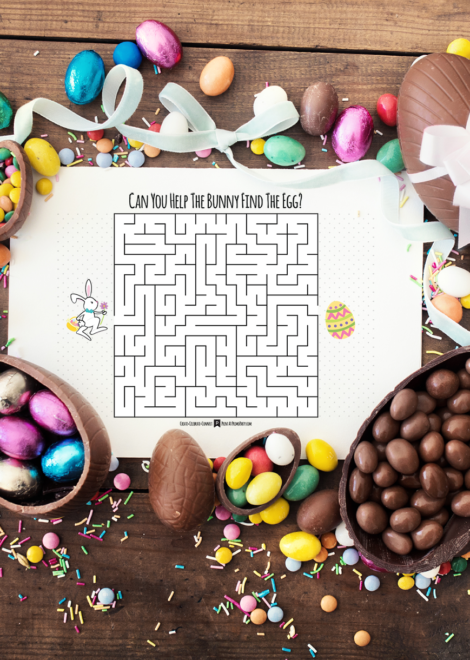 Easter Egg Hunt Maze