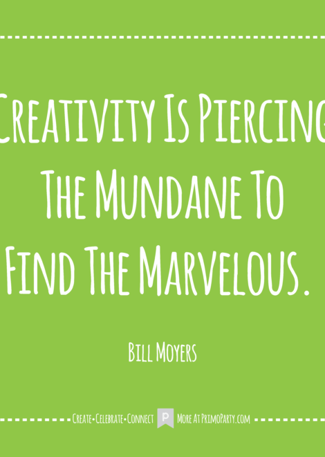 Creativity Quote Bill Moyers